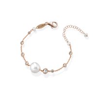 Bracciale Lelune Donna LELUNE GLAMOUR in Argento Perla LGBR392.1